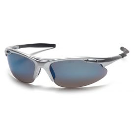 美國保美視 PYRAMEX Avanté 冰藍色銀框安全太陽眼鏡