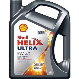 Shell 蜆殼 Helix Ultra 5W40 全合成機油, 4L（香港行貨）